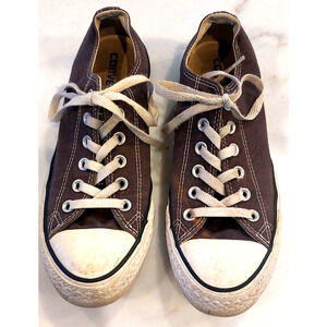 CONVERSE ALL‎ STAR Canvas CHUCK TAYLOR Gray Size MEN 6.5 WOMENS 8.5